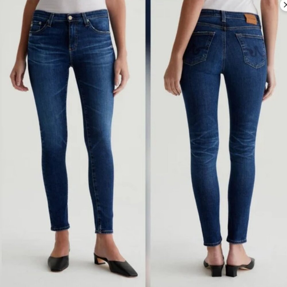 2/$30 AG Adriano Goldschmied AG-ED Denim Super Skinny Legging Jeans Sz.26R #2024
